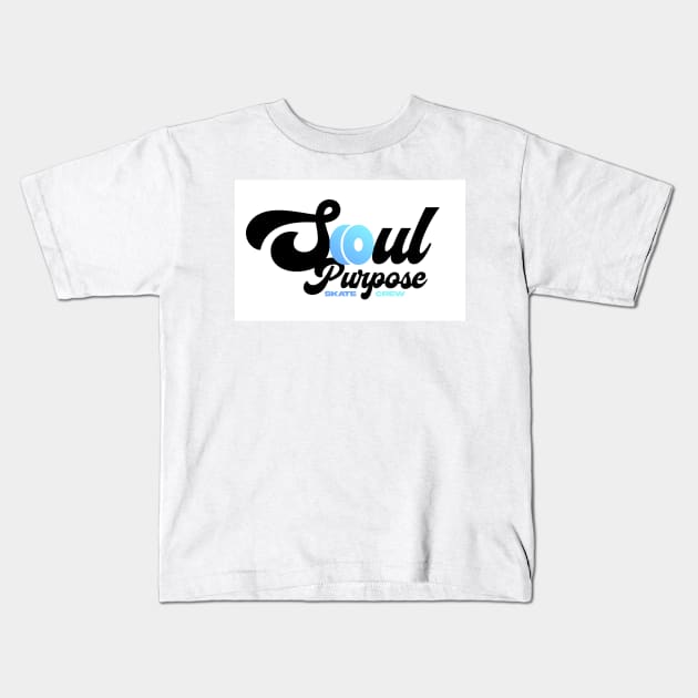 soul purpose NC BLUE LOGO Kids T-Shirt by Soul Purpose 